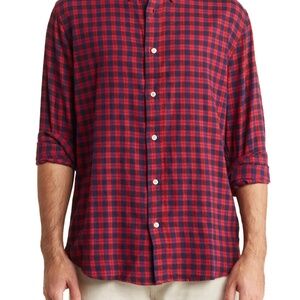 Plaid Flannel Button Down Shirt